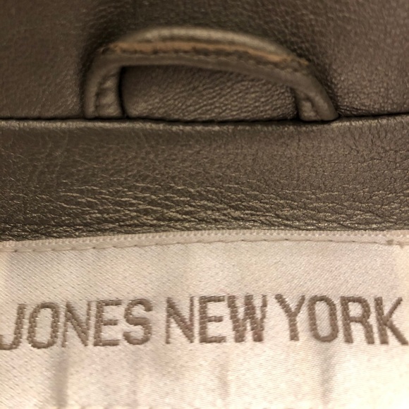 Jones New York Leather Jacket - Picture 3 of 13